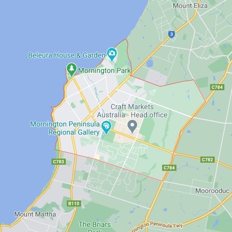 Mornington map area