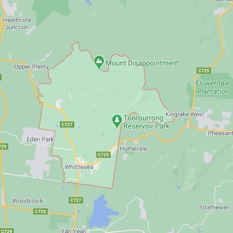 Whittlesea map area