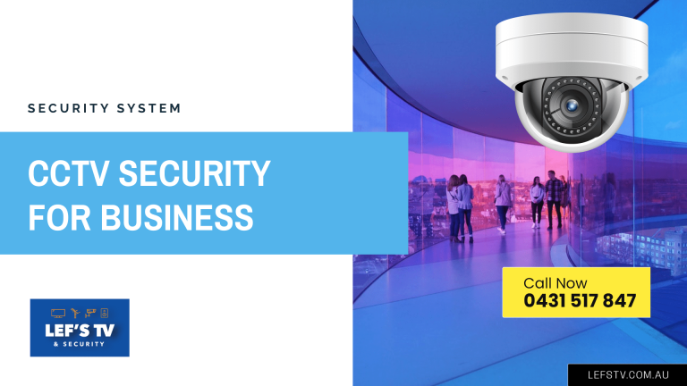 CCTV Security For Small Businesses
