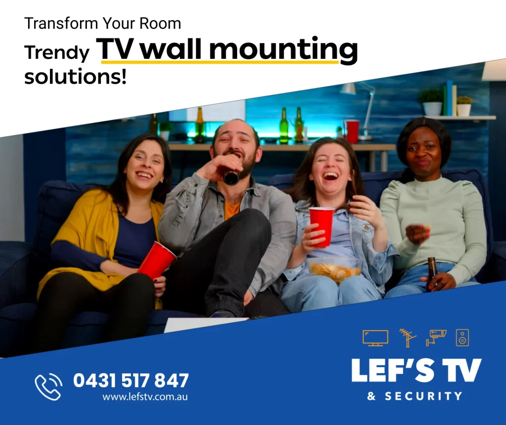 Trendy Tv Wall Mounting Solutions in Melbourne